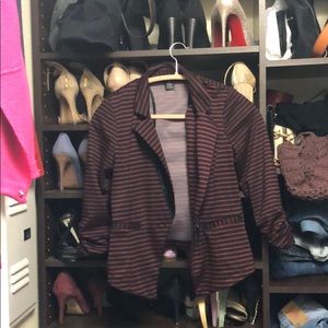 Stripped blazer